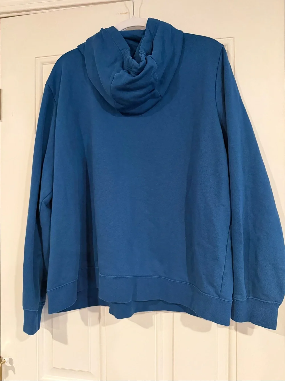 Nike Teal Blue Pullover Hoodie with Small Logo